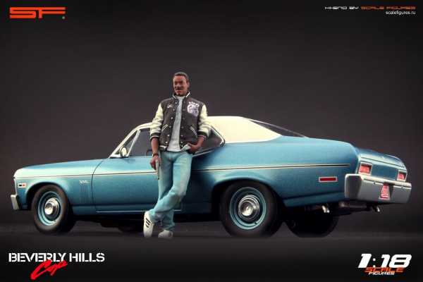 1:18 Beverly Hills Cop Eddie Murphy .. Figure without CAR !!